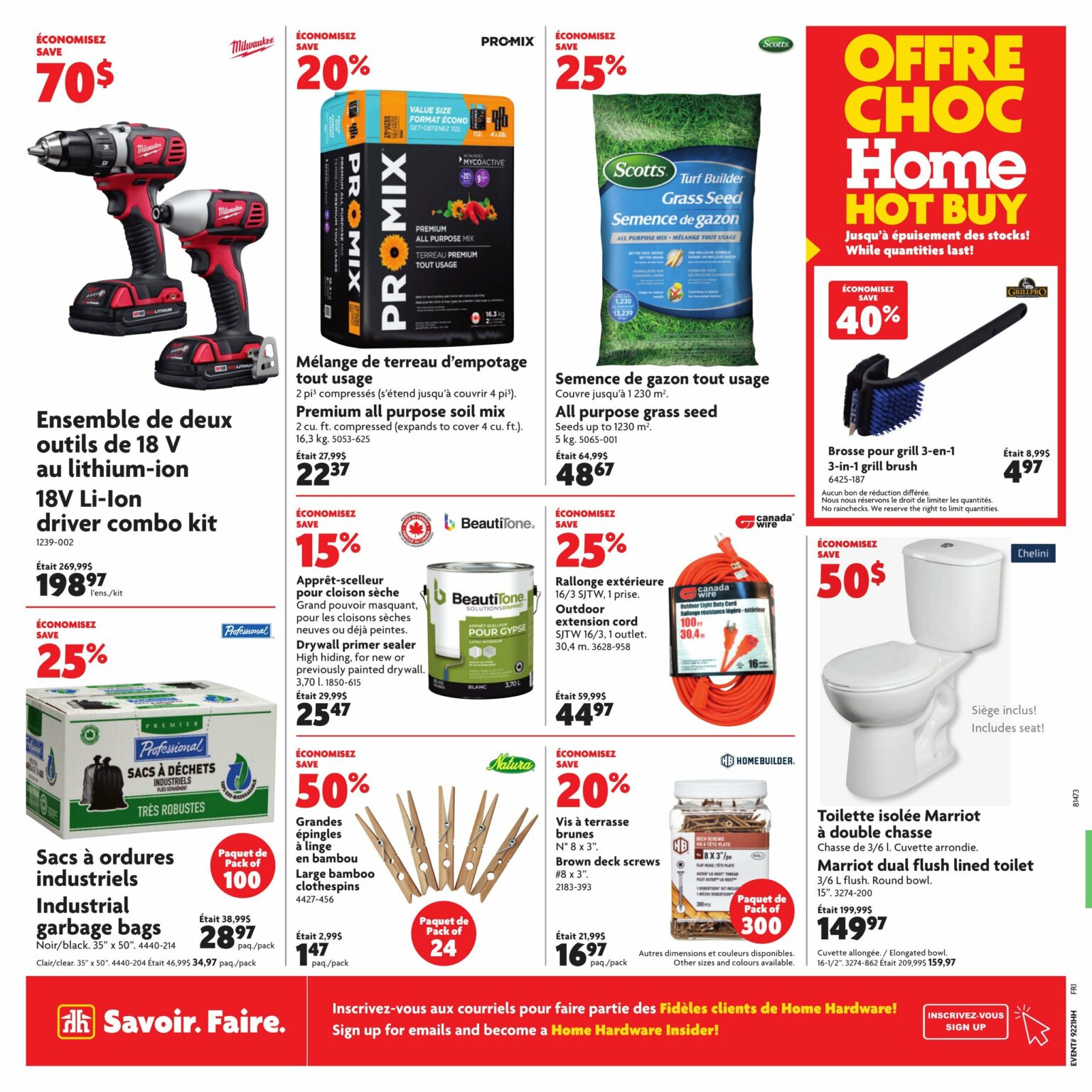 Circulaire Home Hardware Du Mai Au Juin Plusieurs Rabais